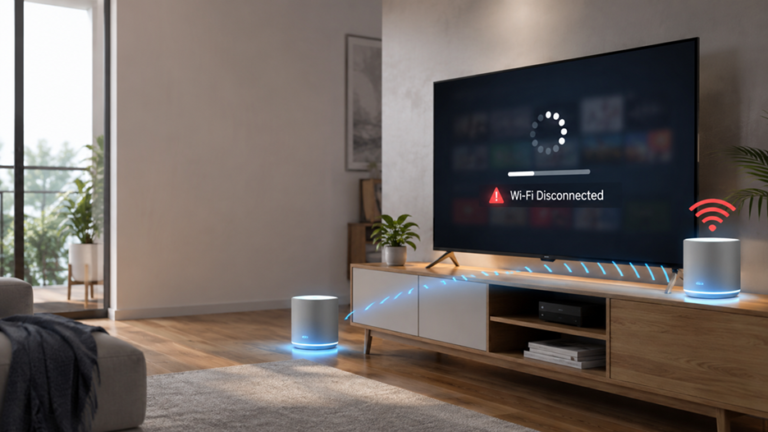 Why Does My Mesh Wi-Fi Keep Disconnecting From Smart TV? Complete Troubleshooting Guide (2026) Why Does My Mesh Wi-Fi Keep Disconnecting From Smart TV? Complete Troubleshooting Guide (2026)