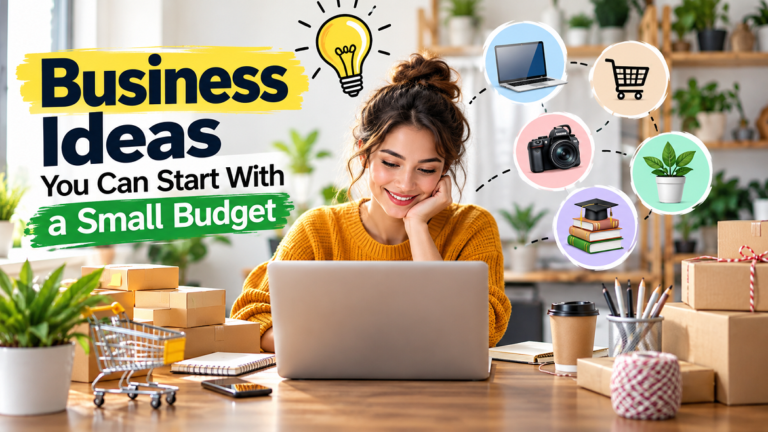 Business Ideas You Can Start With a Small Budget